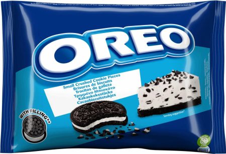 Opakowanie Oreo Small Crushed Cookie Pieces z kruszonymi ciasteczkami i kremem