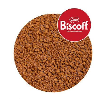 Kruszonka Lotus Biscoff w okręgu, idealna do dekoracji i smacznych wypieków