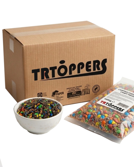 M&M's Chopped  – kruszone cukierki mleczne w kolorowej powłoce - karton 4×1000g