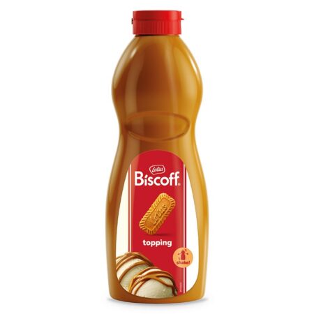 Lotus Bisoff Sauce Topping – Polewa o smaku ciastek Lotus Biscoff - 1kg